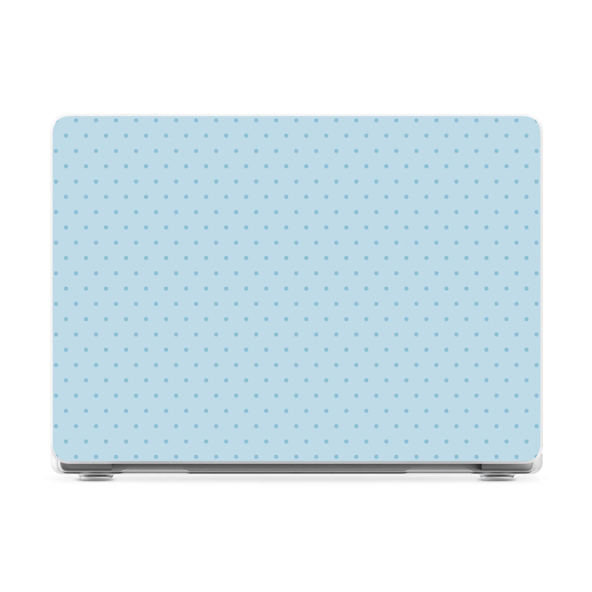 On the Dot | Blue Monochrome Polka Dot Laptop Shell