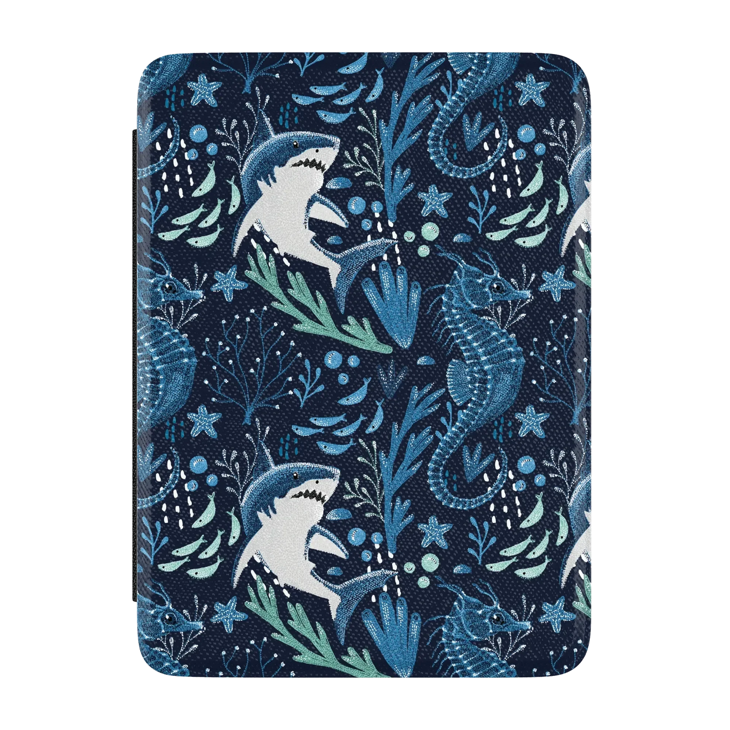 Midnight Reef | Shark Print Kindle Case