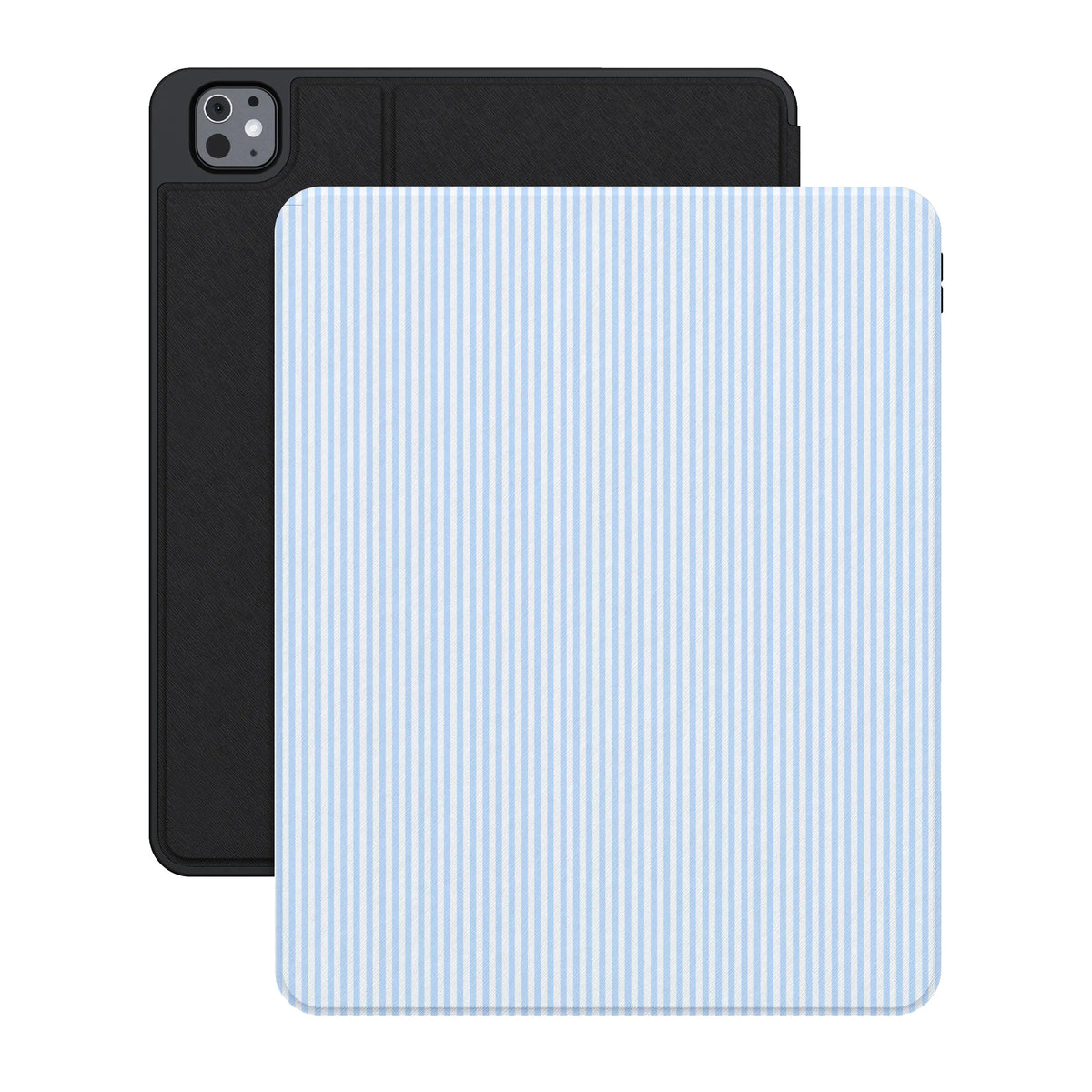 Stripes and the City | Light Blue Pinstripe iPad Case