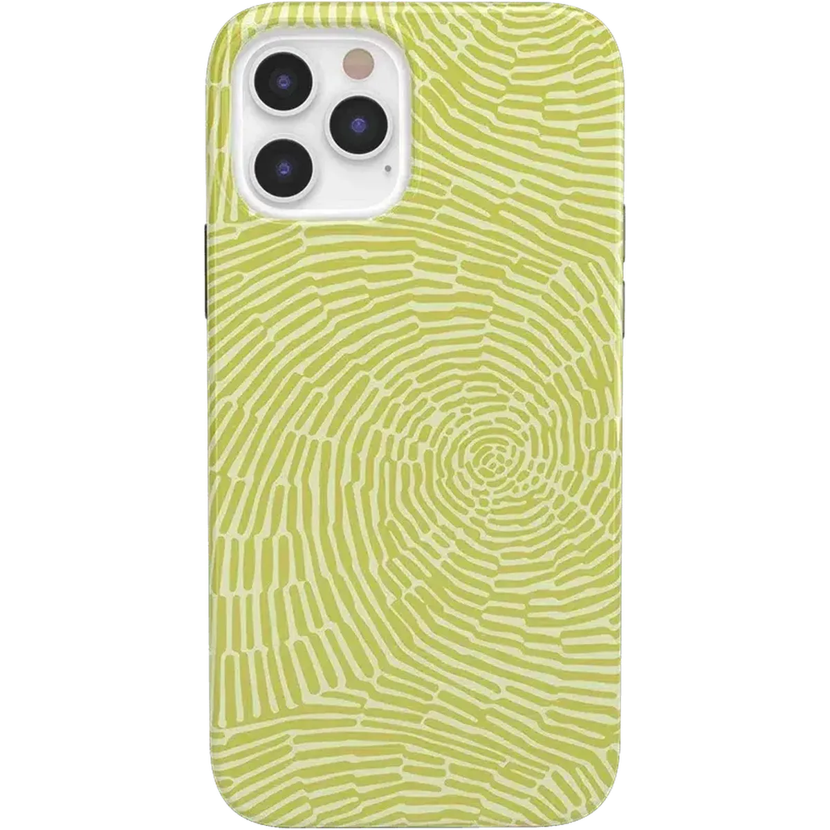 Swirl Away | Tea Green Geometric Case