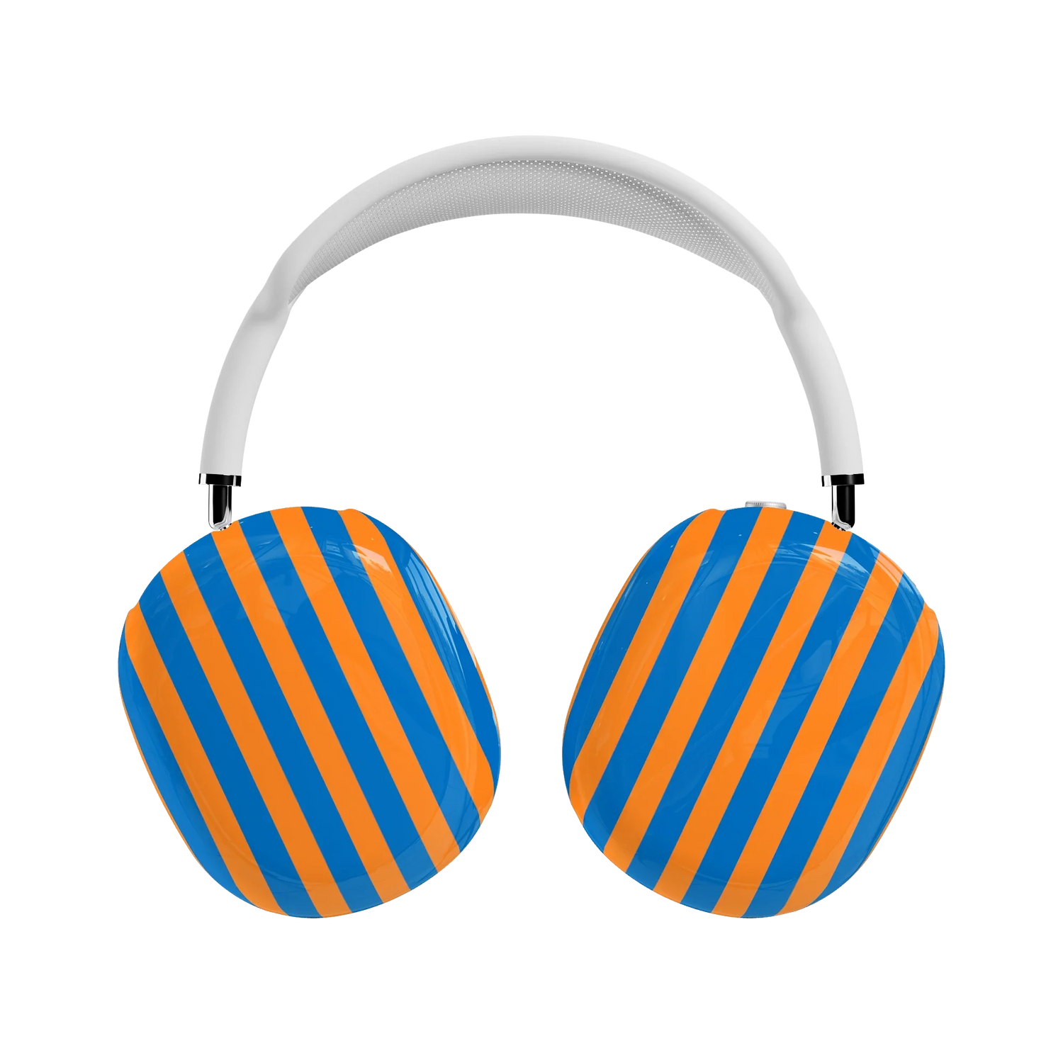 Go New York | Blue & Orange Stripes AirPods Max Case