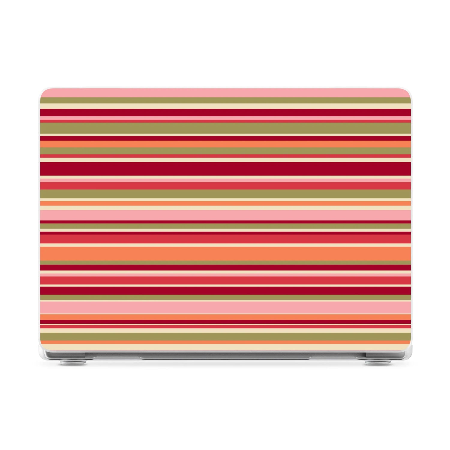 Citrus Stripes | Poolside Print Laptop Shell