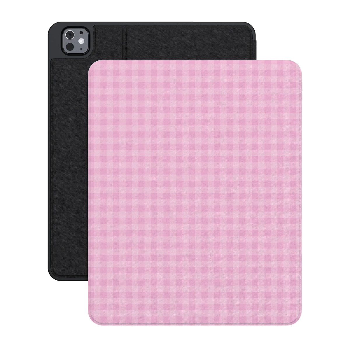 Sweet Jam | Light Pink Gingham iPad Case