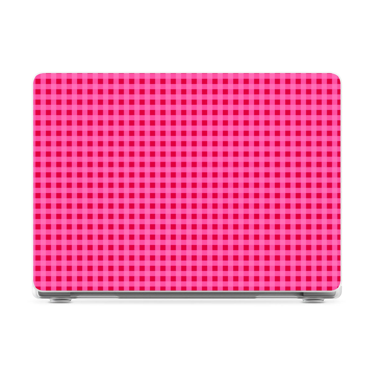 Sweet Jam | Hot Pink Gingham Laptop Shell