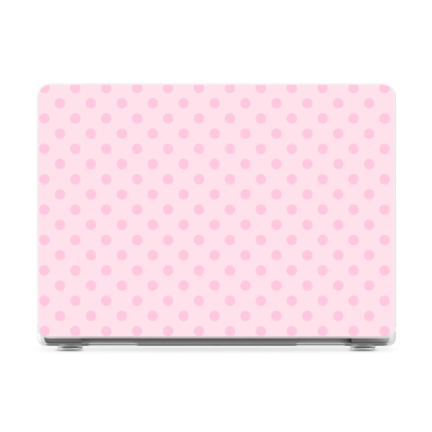 Spotted in SoHo | Pink Polka Dot Laptop Shell