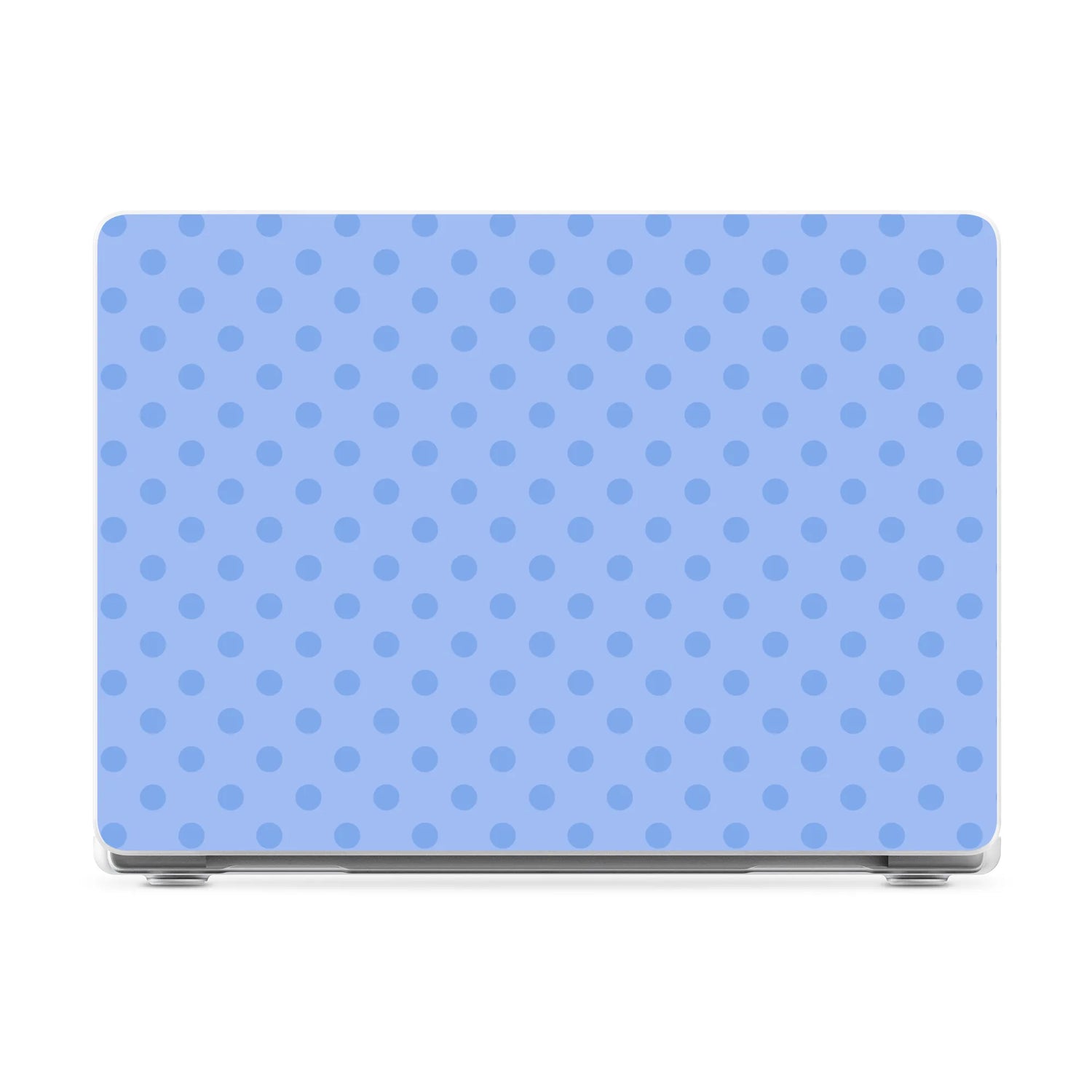 Spotted in SoHo | Periwinkle Polka Dot Laptop Shell