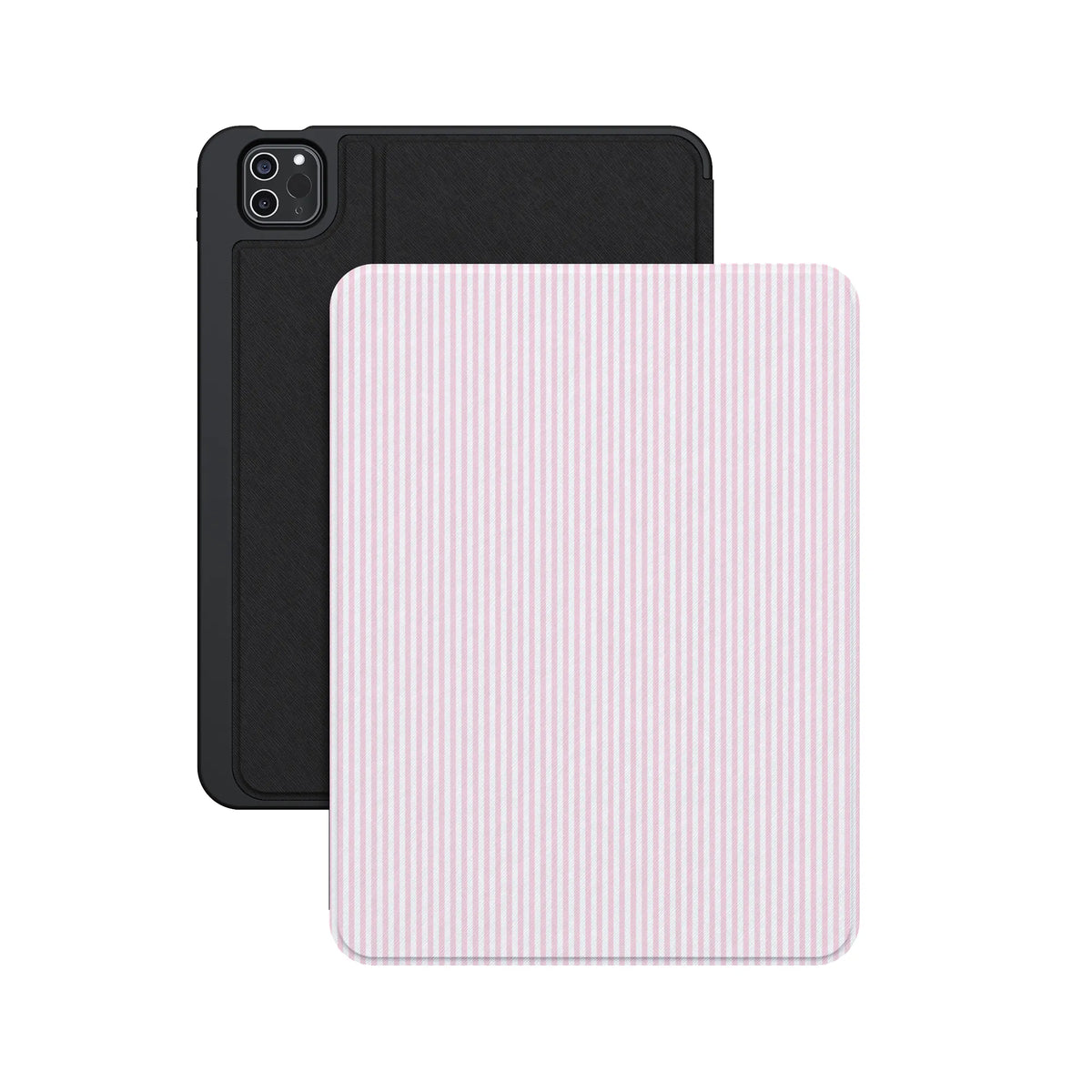Stripes and the City | Light Pink Pinstripe iPad Case