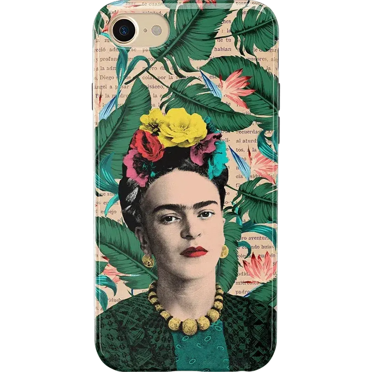 Find Your Muse | Frida Kahlo Portrait Floral Case