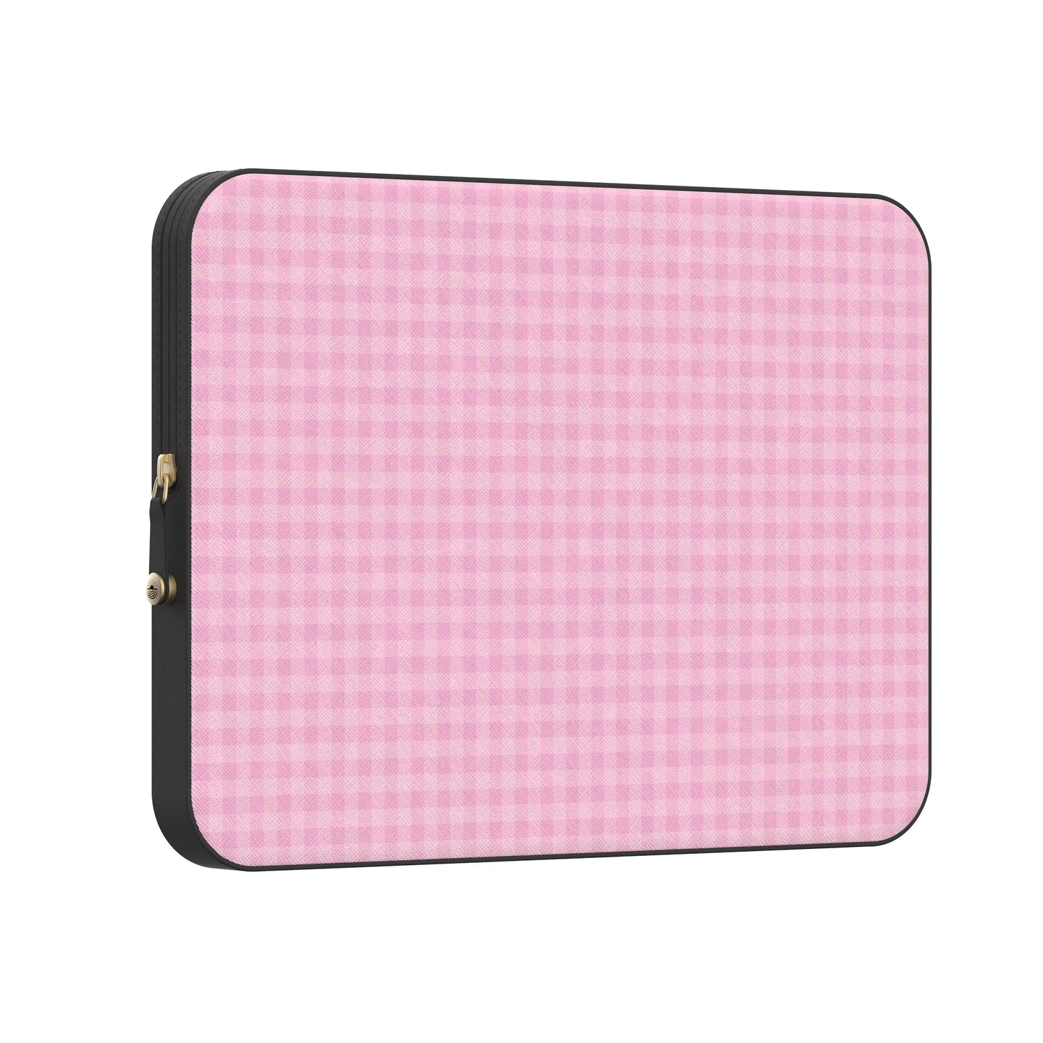 Sweet Jam | Light Pink Gingham Laptop Case