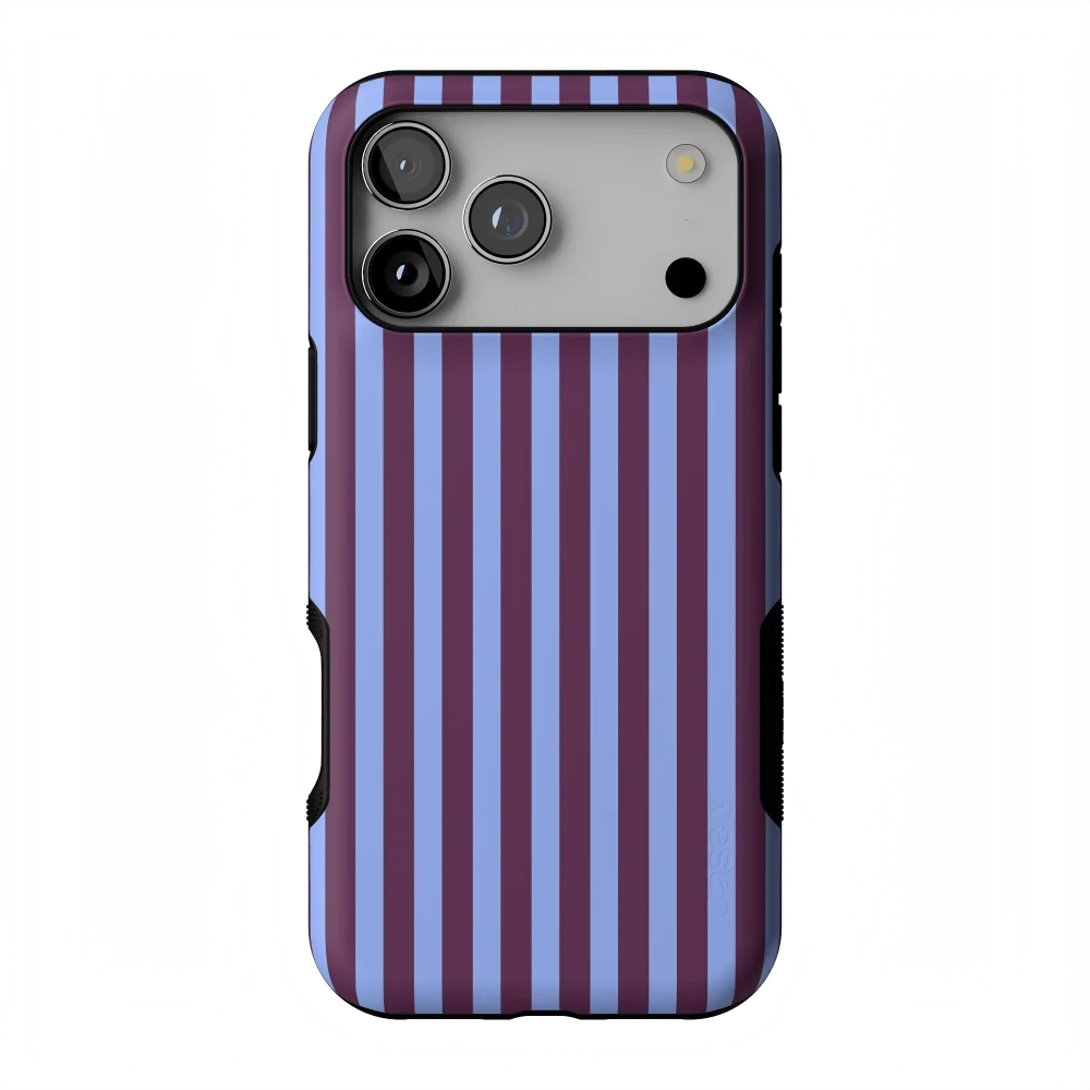 Perfect Stripes | Purple & Blue Stripes Case