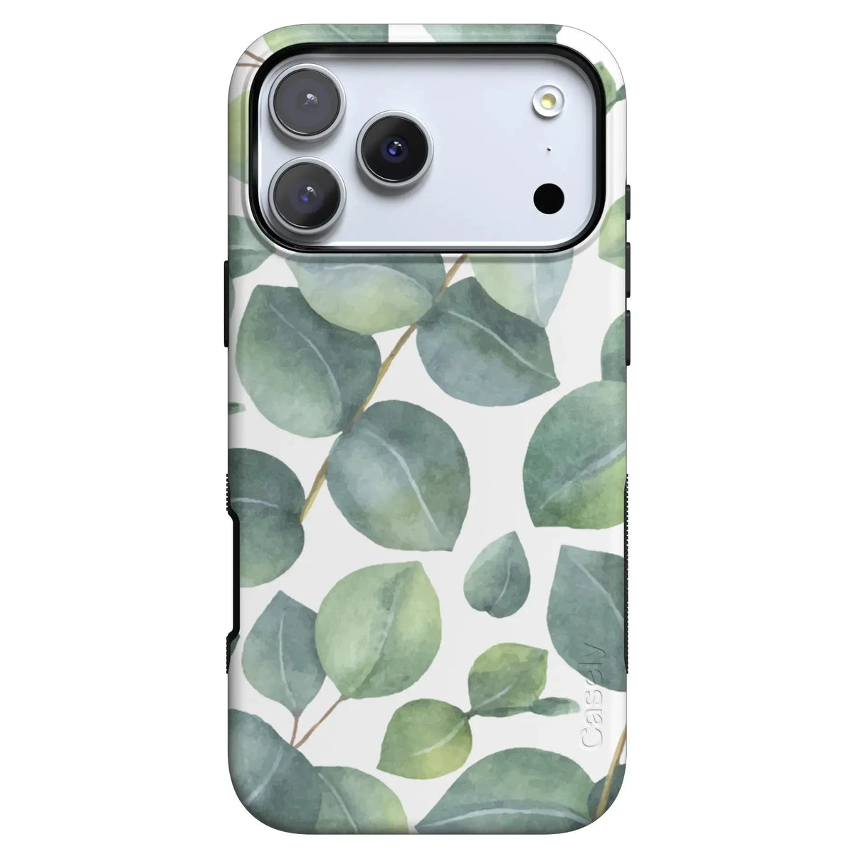 Leaf Me Alone | Green Floral Print Case