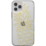 You're a Fine-Apple | Gold Pineapple Clear Case