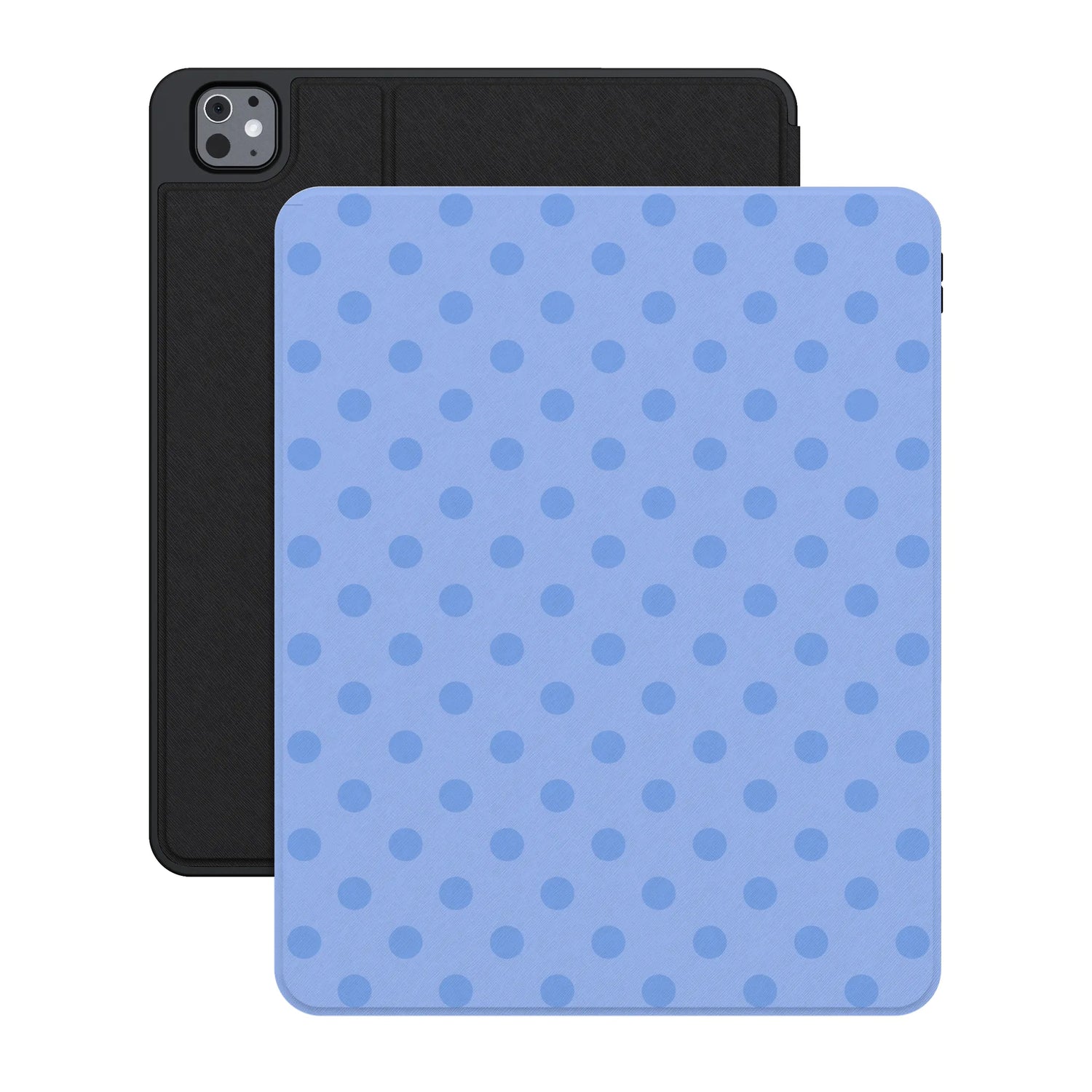 Spotted in SoHo | Periwinkle Polka Dot iPad Case