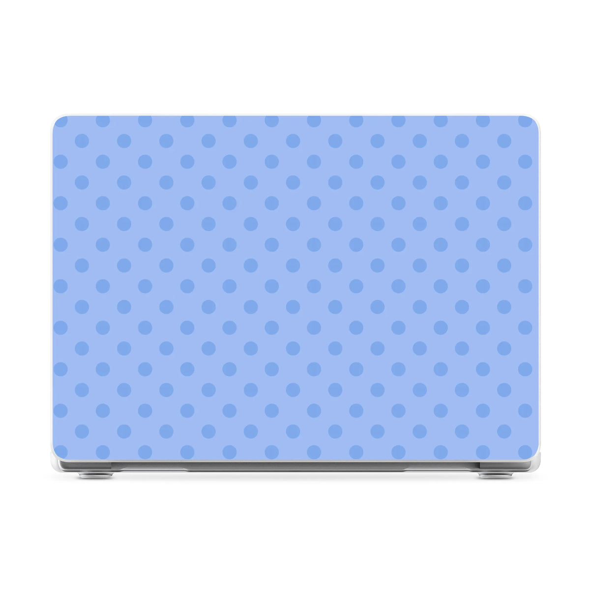 Spotted in SoHo | Periwinkle Polka Dot Laptop Shell