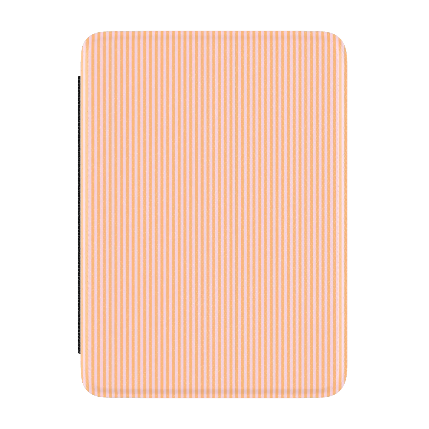 Stripes and the City | Orange & Pink Pinstripe Kindle Case
