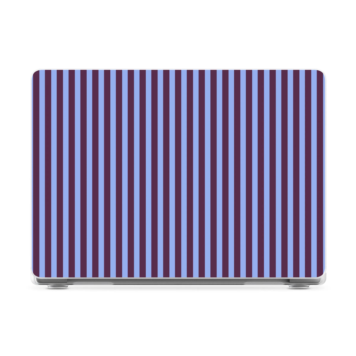 Perfect Stripes | Purple & Blue Stripes Laptop Shell