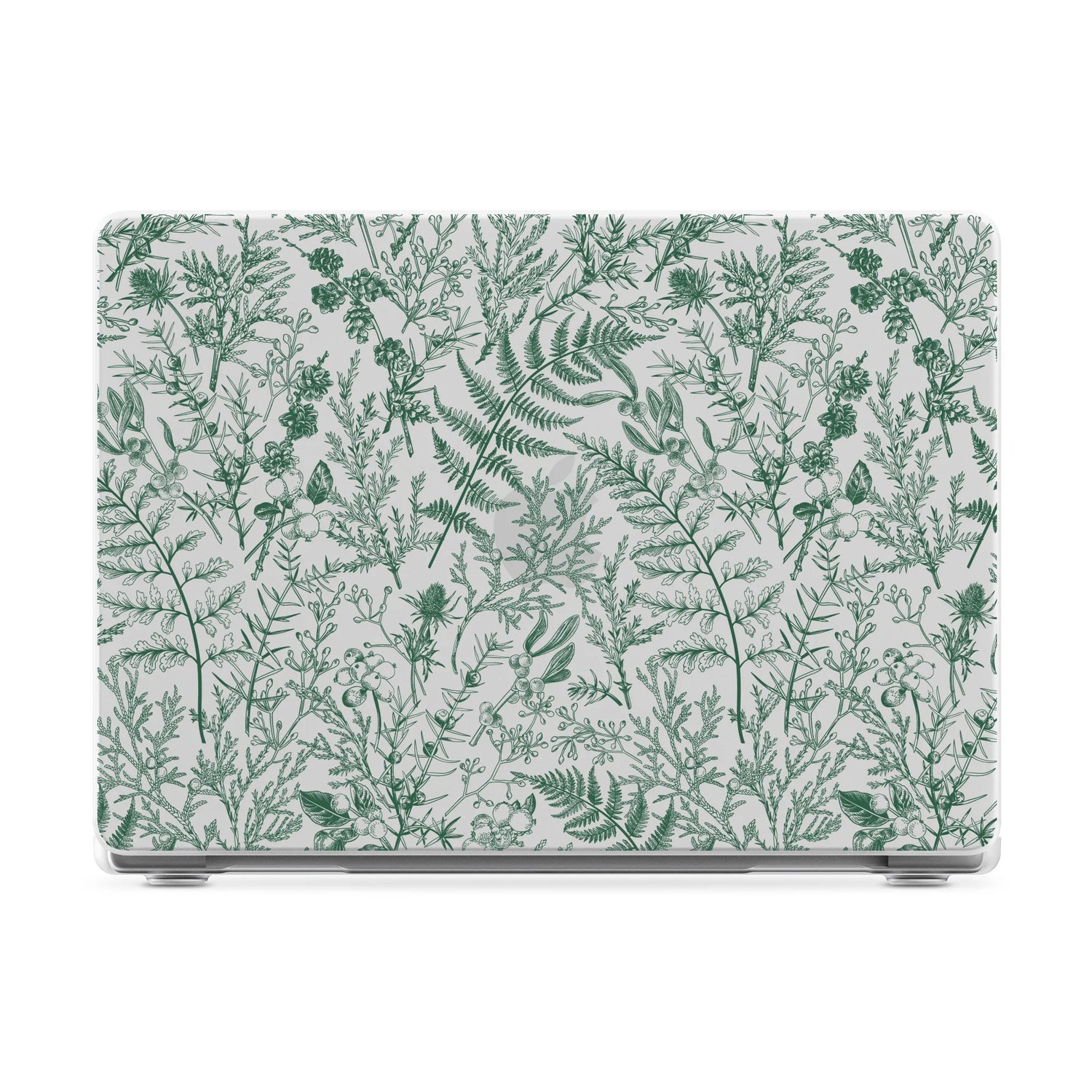 Sage Garden | Green Floral Laptop Shell