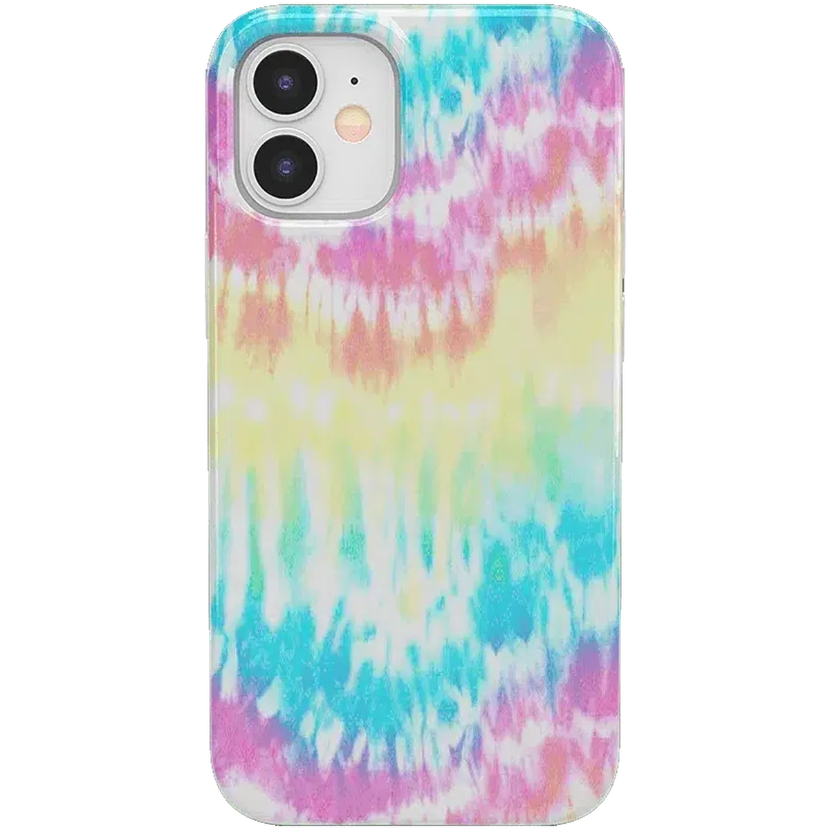 Wild & Free | Classic Rainbow Tie Dye iPhone Case